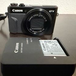Canon PowerShot G7 X Mark II with 4.2x Zoom Touchscreen Wi-Fi Black