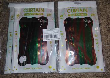 Party Curtain - 3 Pack