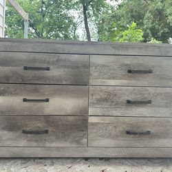 Gray.  Dresser