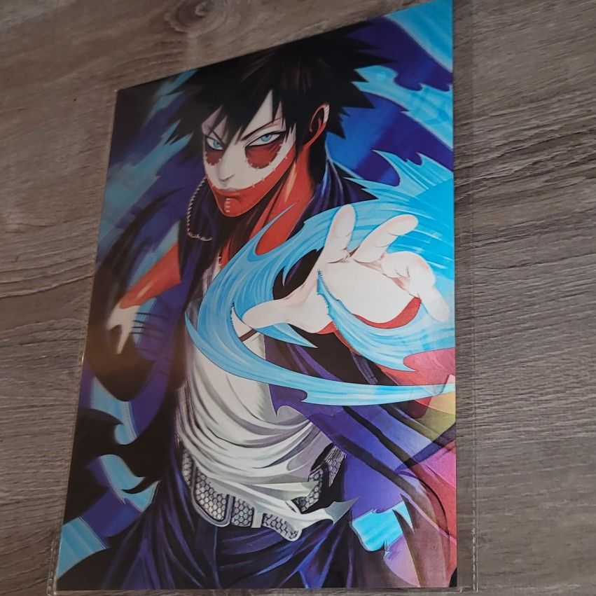 My Hero Academia Image Changing 3D Holographic Lenticular Anime Poster