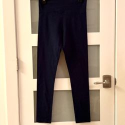 Forever21 women's navy blue leggings size L