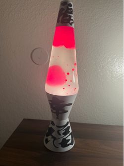 Lava lamp calligraphy