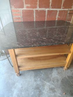 Like new granite table