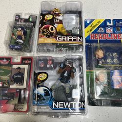 NFL & MLB sealed Action Figure- Lot Of 5