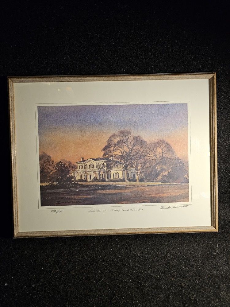 Very Rare Vintage Renato Moncini Beatttie Home 1834 Hand Signed Limited 235/500