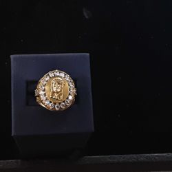 Men's Ring - Yellow Gold 10k (.417) 5.6 grams Size 10