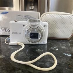 Samsung WB50F 16.2 MP Smart Camera Wifi White  with box , Like New  this camera pictures are  insane - Digital Camera - 12X Optical Zoom