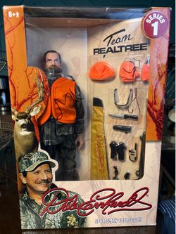 Dale Earnhardt Sr. 12" Outdoor Sportsman Bow Hunter Rifle Hunter Coll. Figure, Series 1,