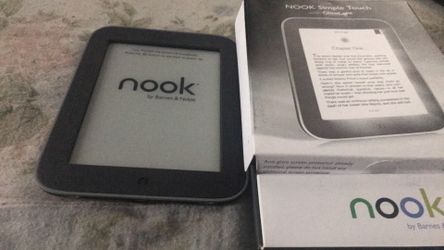 Nook Simple Touch with Glowlight