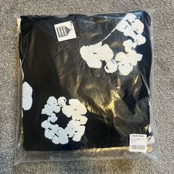 Brand New Black Denim Tear Hoodie Medium