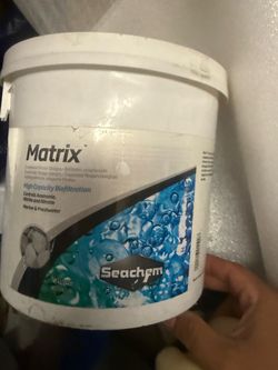 Seachem Matrix 4 Liter Bio Filtration Media Control Ammonia Nitrite