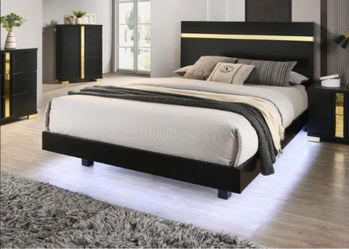 Queen Bed Frame With Mattress