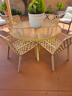 Table with chairs