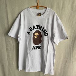 Bape BAPE White College Tee
