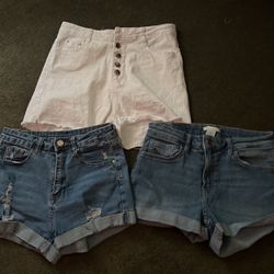 3 Pair Of Shorts Size 5/6