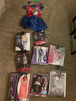 Assorted Halloween Costumes