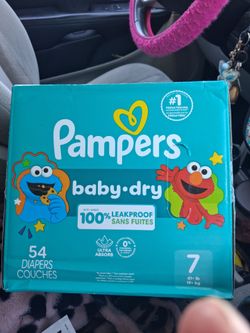 $20 a box size 7 pampers  and size 5 huggies