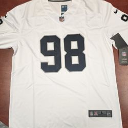 Large Raiders Maxx Crosby Jersey *New*