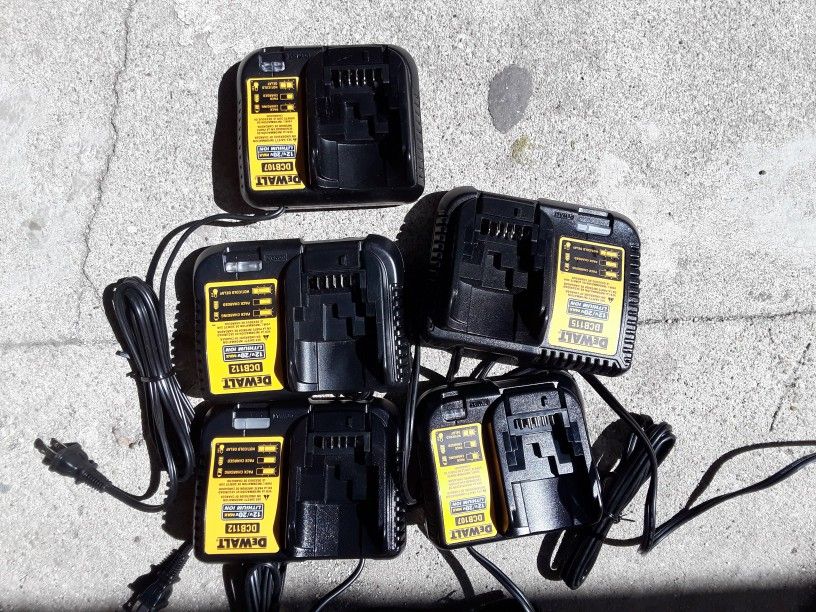 Dewalt 20v Charger $25 Each Price Firm