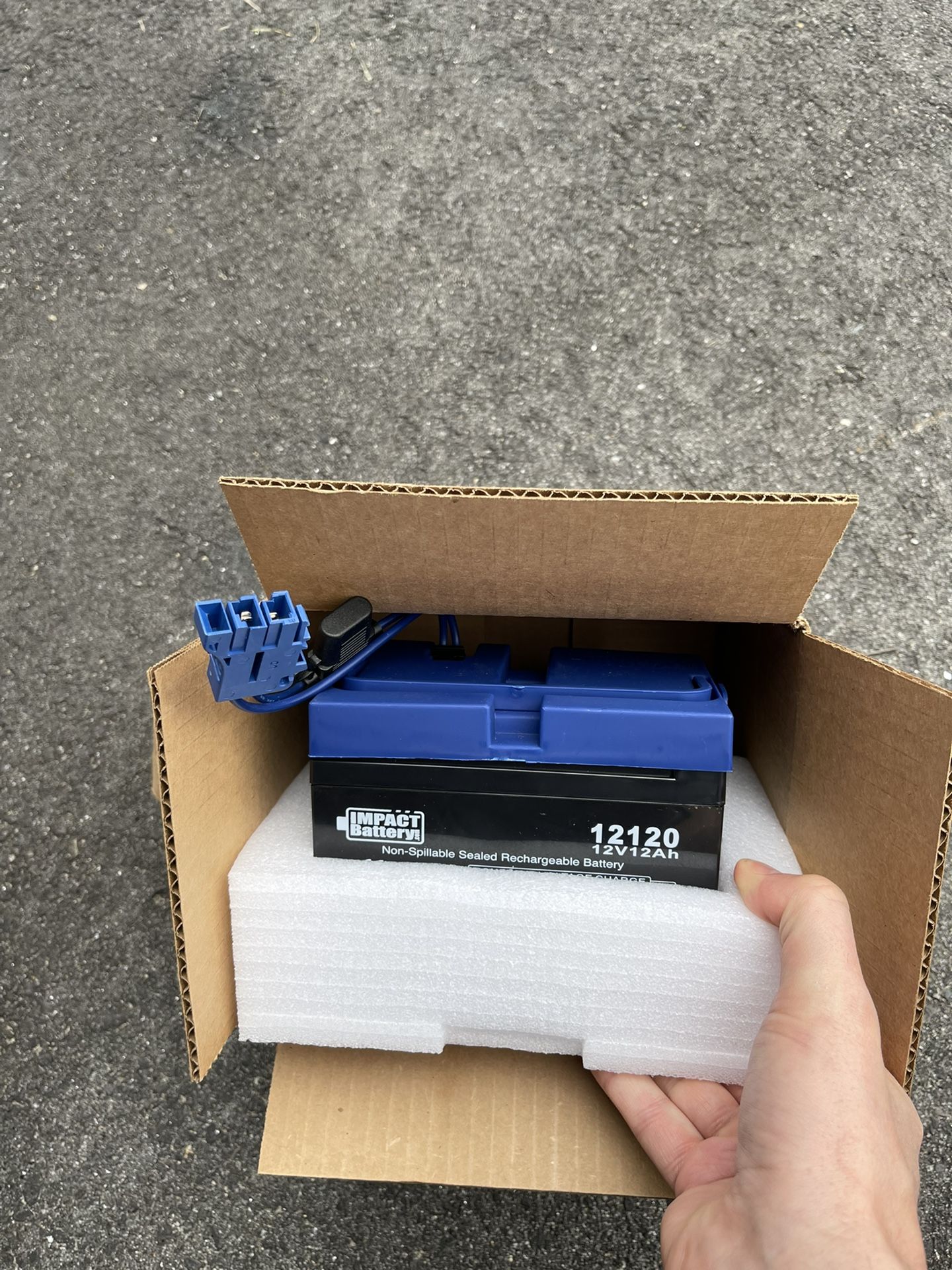 Two Peg Perego 12V Batteries, BRAND NEW!
