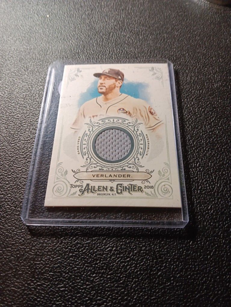 Allen & Ginter 2018 Justen Verlander