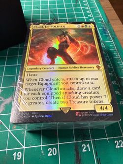 Magic the Gathering Commander Deck - Final Fantasy: Cloud “Limit Break” (sealed)
