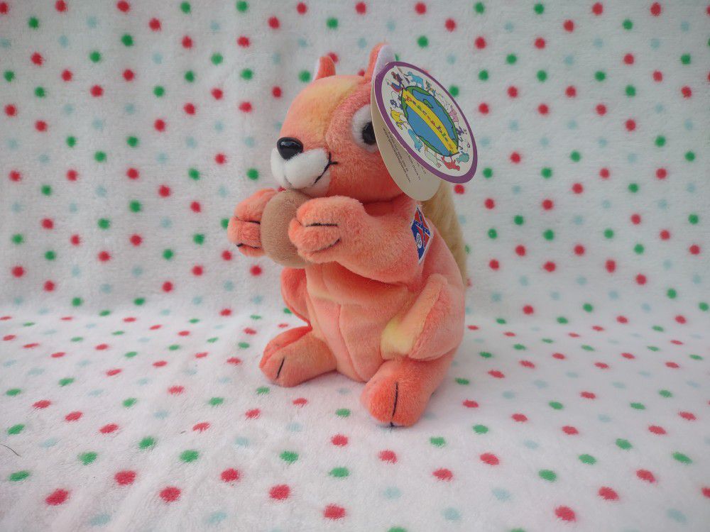 Peaceable Planet Plush Toy Georgia Squirrel Collectible Limited Edition