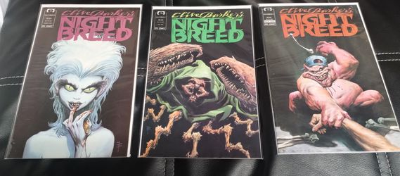 Clive Barkers Night Breed Comic Lot 7 Books