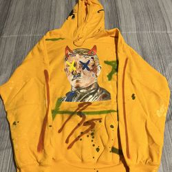 Westside Gunn HWH8 Side A Rebirth Hoodie Sz XL Yellow