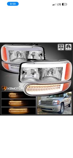 00-07 Yukon Denali headlights
