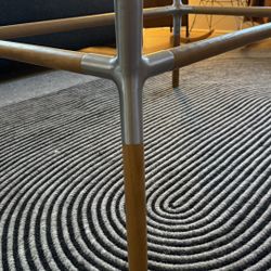 Modern Glass Top Coffee Table