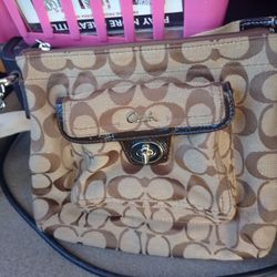 Nice Small COACH Bag Only 45.00