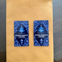 World Market Center EDC shuttle passes