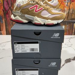 New Balance 9060 Great Plains True Red Size 4, 5.5 Men's Or 5.5, 7 Women's 