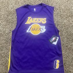 NBA LA Lakers LeBron James #6 Men’s Basketball Jersey Sleeveless 