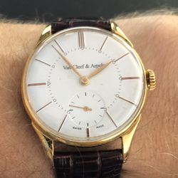 Van Cleef & Arpels Men’s Gold Watch
