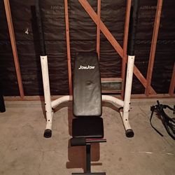 Squat Rack And Bench