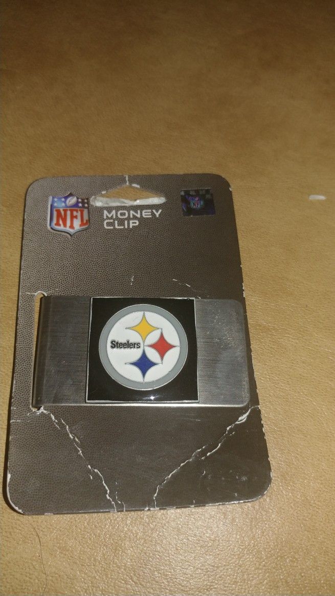 New Steelers Money Clip Only $10
