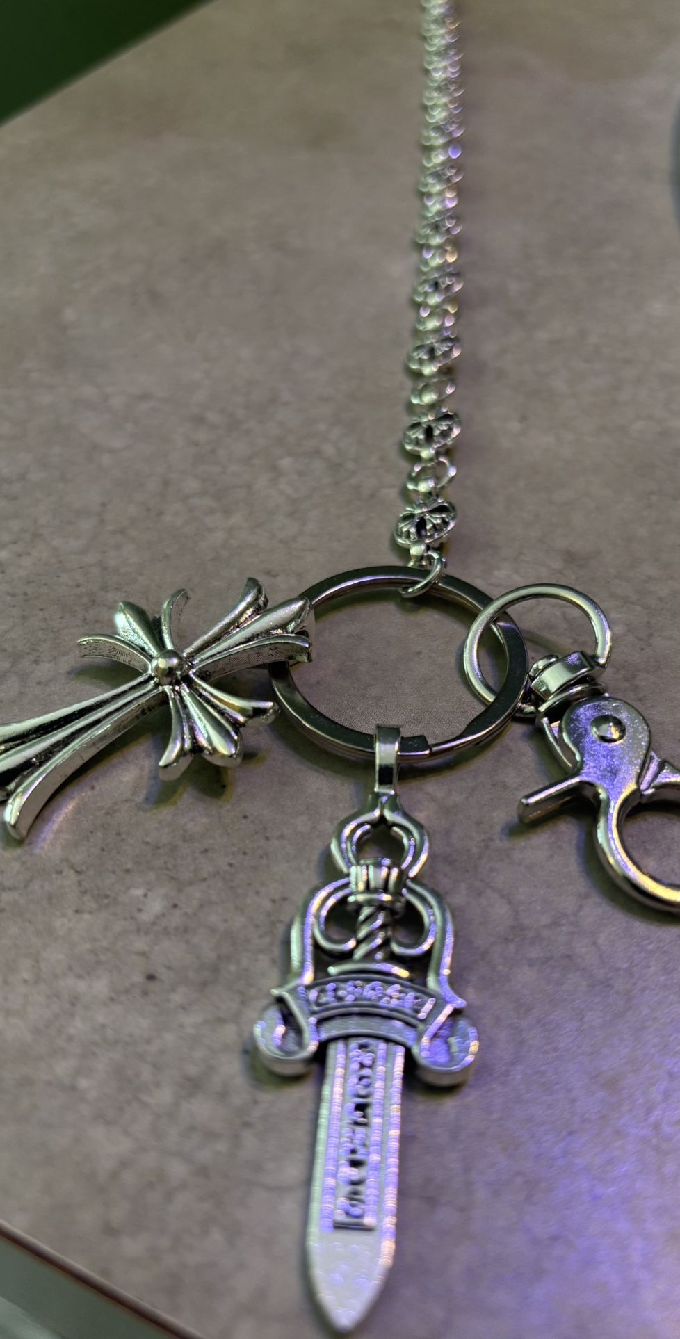 Chrome Hearts bracelet, keychain, wallet chain. Brand New