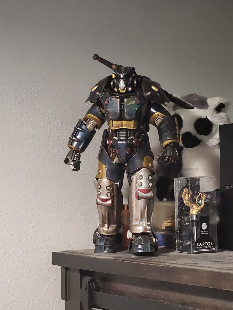 X-01 Power Armor Statue