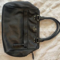 Black Leather Kate Spade Purse In Great Condition