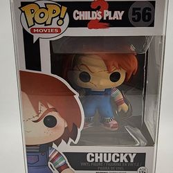 Funko POP Child's Play 2 Chucky #56 W/Protector 🔥