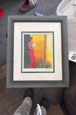 Artwork and certificate enclosed