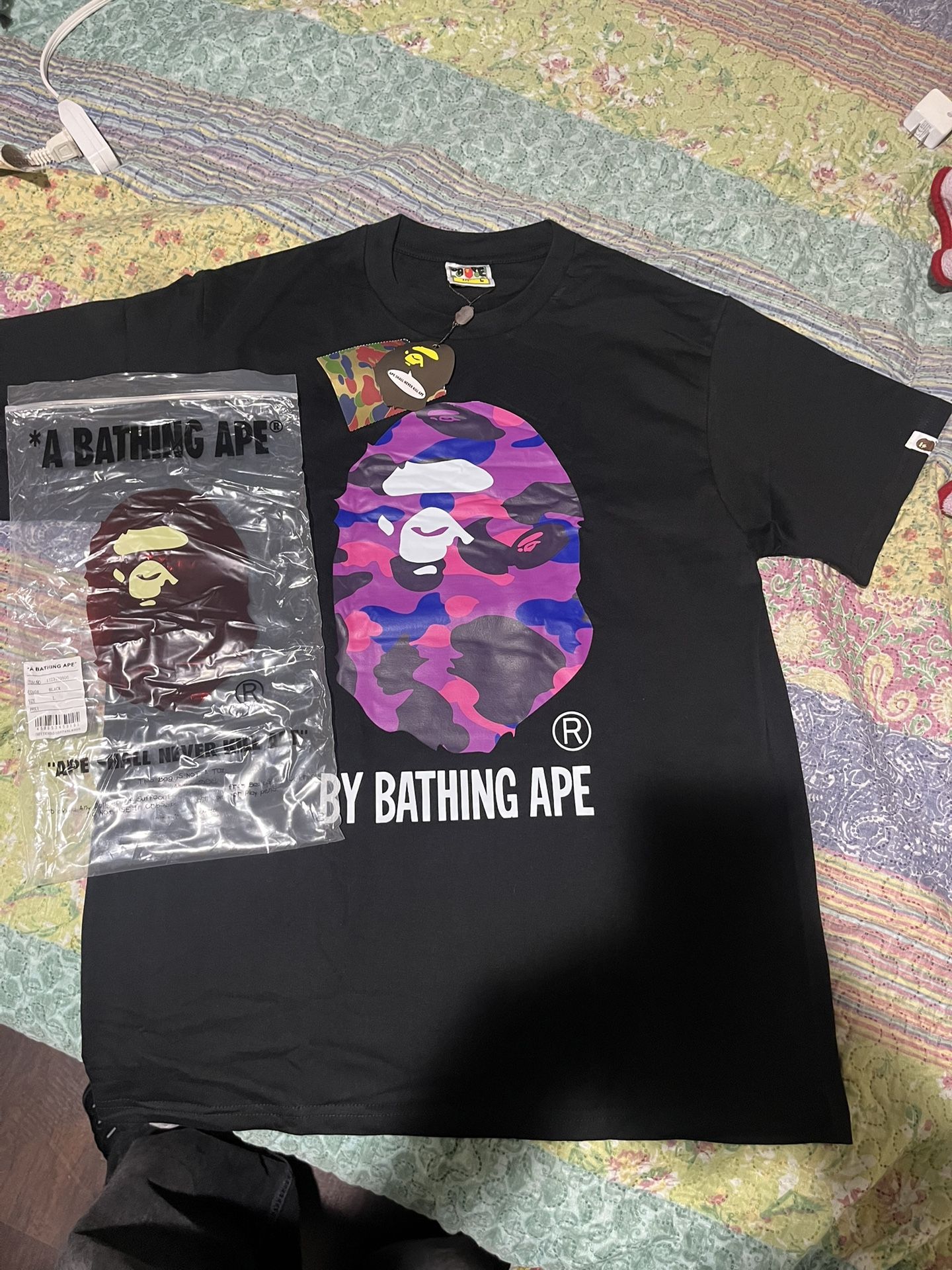 Bape shirt L