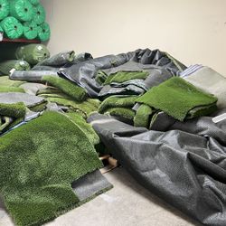 Large Artificial Grass Remnants For Sale 