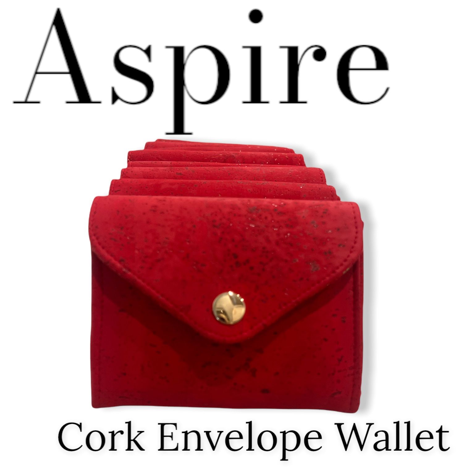 Red Cork Wallets, get ready for Valentines day