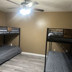 2 Sets Of Bunk Beds 