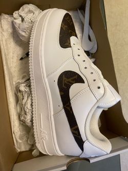 Custom LV Air Force 1s
