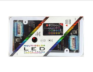 Multicolor LED License Plate Frame with Remote Control
