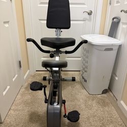 Foldable Exercise Bike. 